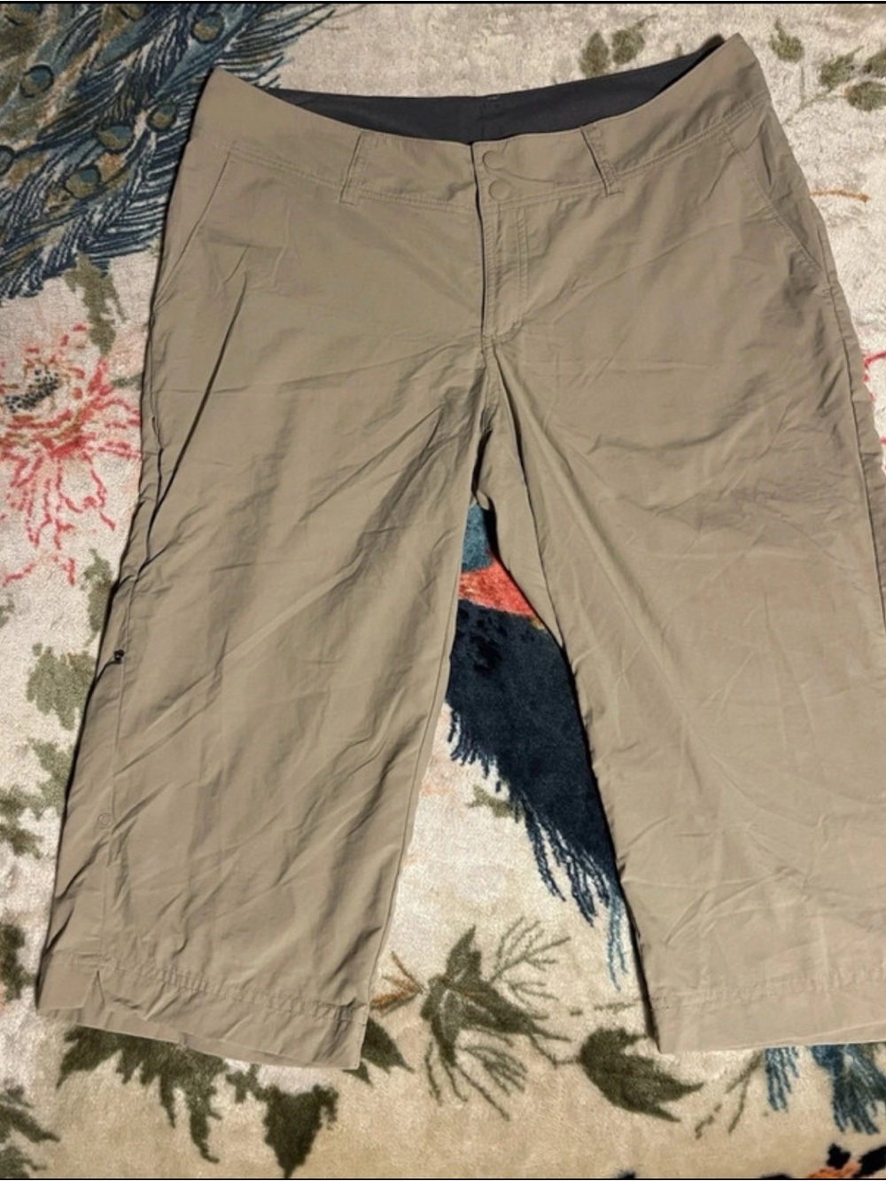 Exofficio Men's Tan Cropped Chino Pants